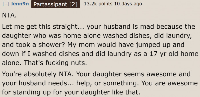 We all know who's wrong here.