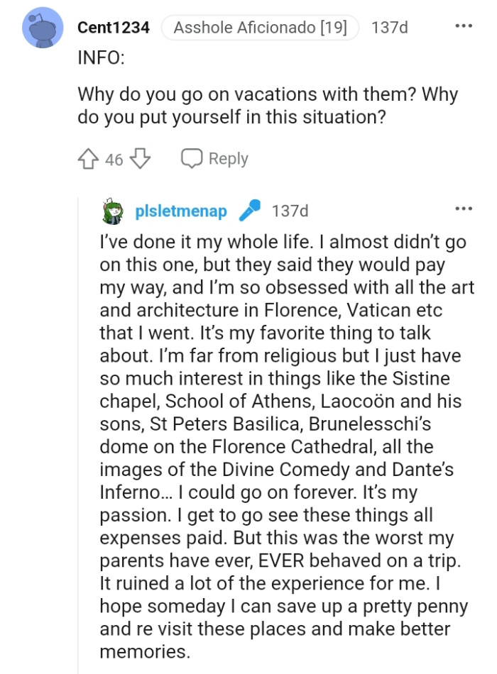 The OP's Done It Her Whole Life