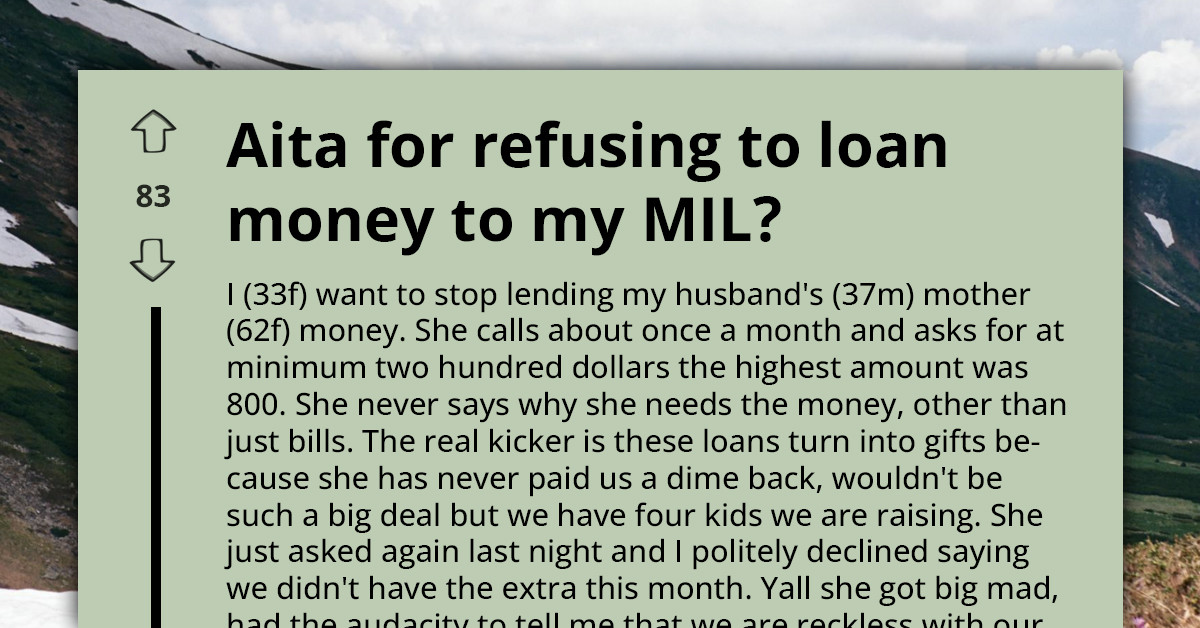 The Redditor Who Finally Hit “Decline”: Why One Woman Refused To Fund Mother-In-Law’s Endless Cash Requests