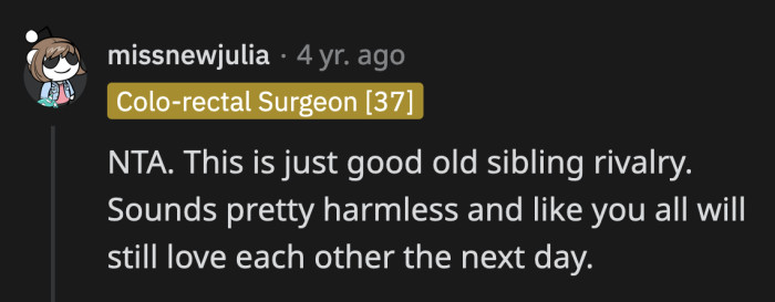 I think OP should be ready in case his brother's target narrows down to just his food and beverages.