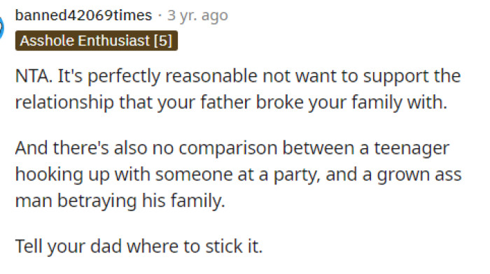 Ultimately, we hope that OP takes some of the advice given to her from this post because there is so much wrong with how he handled this situation.