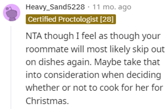 Something to take into consideration