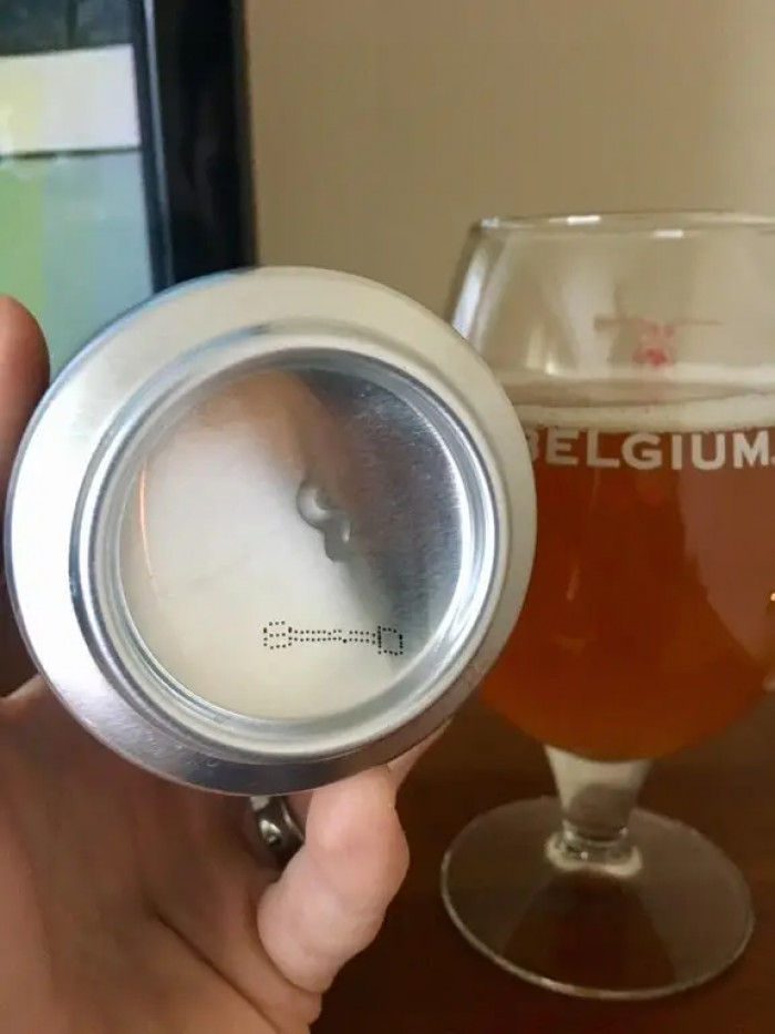 5. This Beer Employee Decided to Eliminate the Expiration Date and Replace It with a Straight-Up Toy