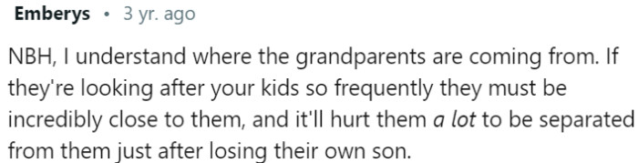 Understanding the grandparents' perspective