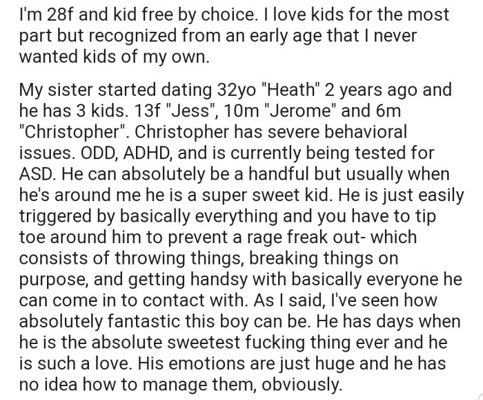 Christopher might be a super sweet kid, but his behavioral issues can be dangerous to anyone around him when they begin