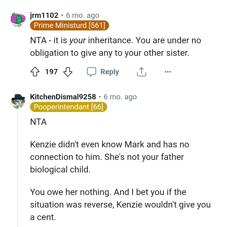 It's the OP's inheritance