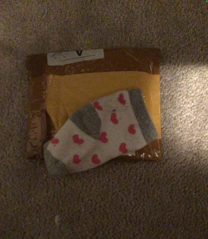 17. “I ordered a Ben 10 action figure, and I got a used baby sock instead.”