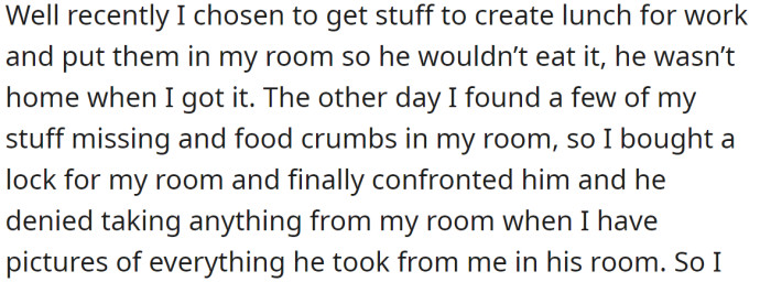 But since Mike wasn't interested, the OP took another approach: