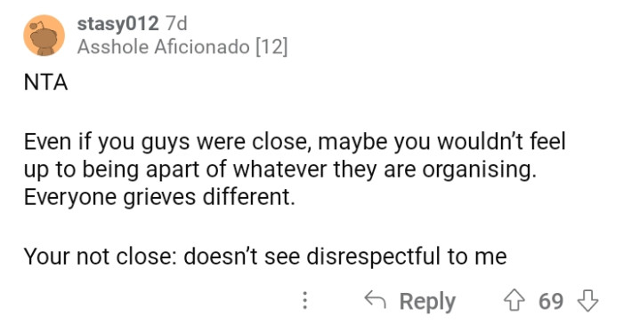 Indeed, OP's presence is already enough in the first place.