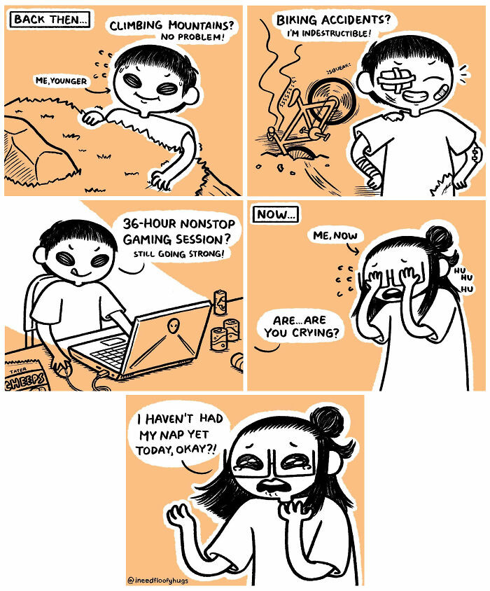 19. All I need is a quick nap break.