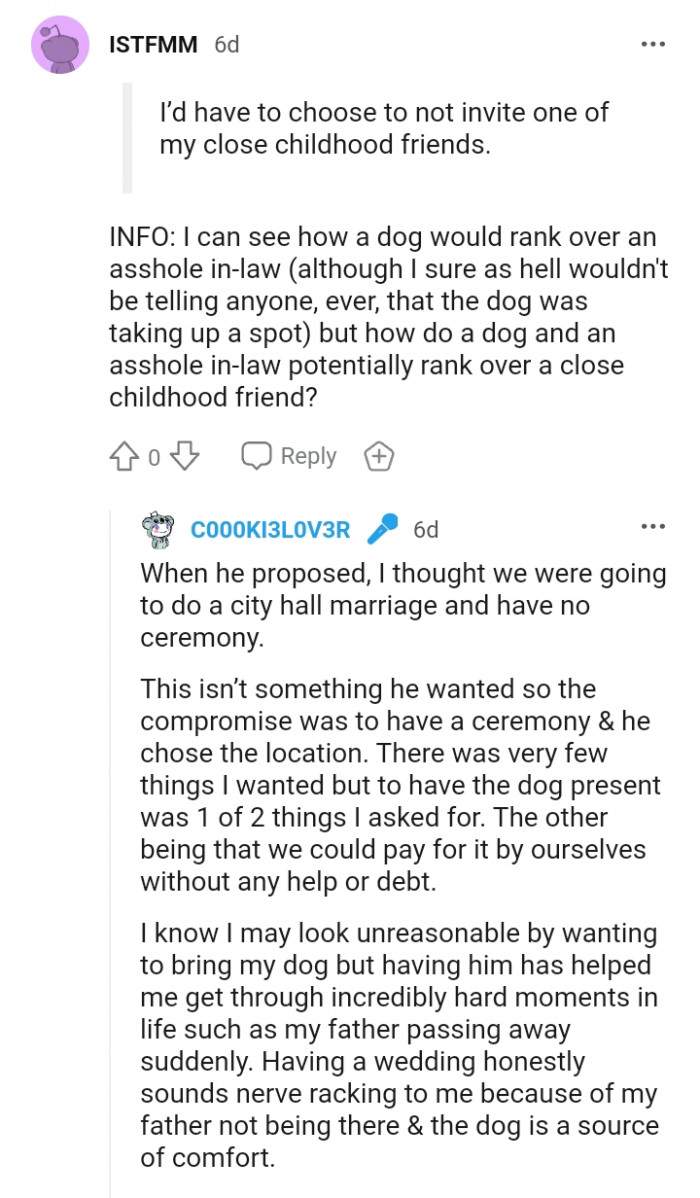 This isn't something he wanted.