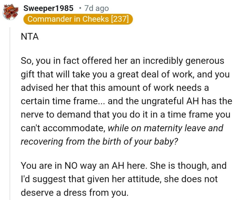 Check out some comments we've gathered from the Reddit community;