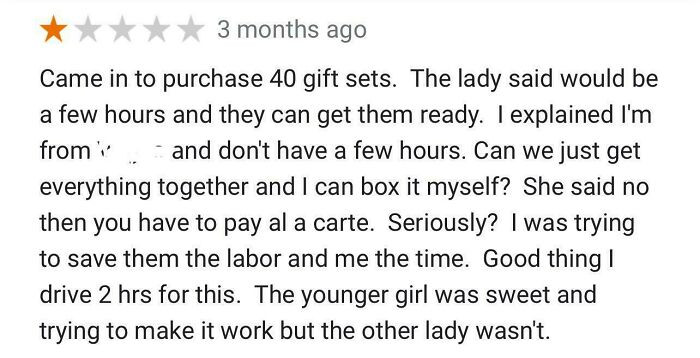 "Maybe Call Ahead With Such A Large Order??"