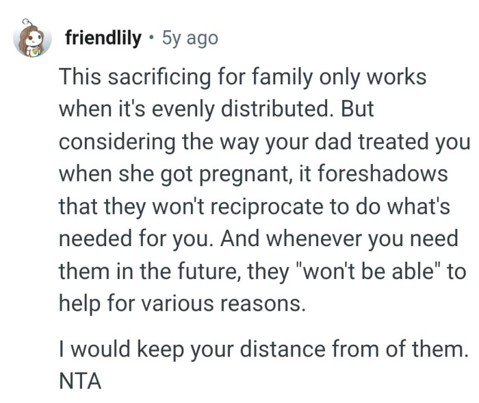 The OP should keep a distance from them