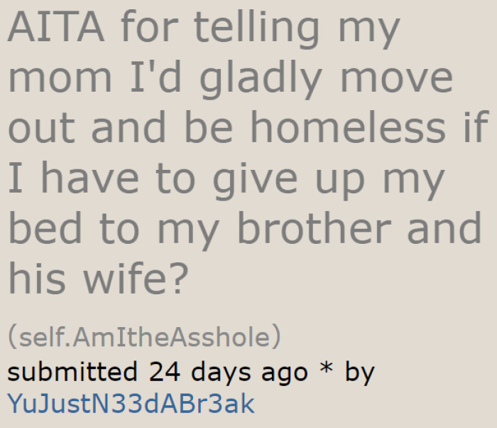 The OP is upset with her mom, who shows favoritism