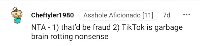 This Redditor is listing reasons why the OP shouldn't give her ID