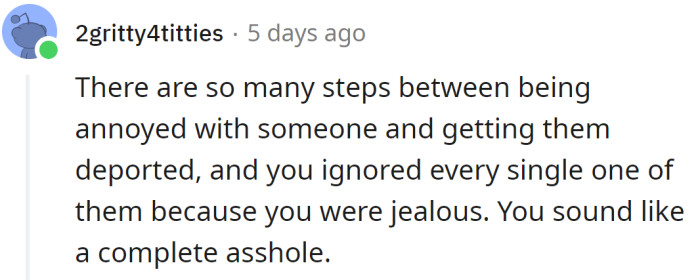 The OP ignored every step to solve issues with his roommate