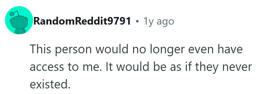 Some family ties deserve the full factory reset treatment.