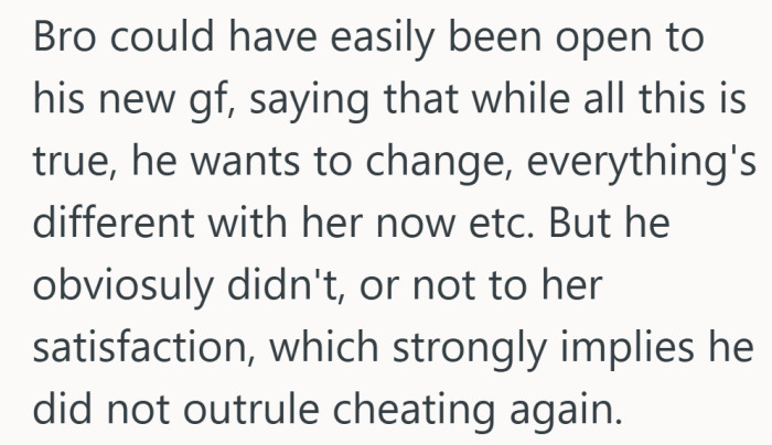 The silence ends up saying more than any explanation would have.