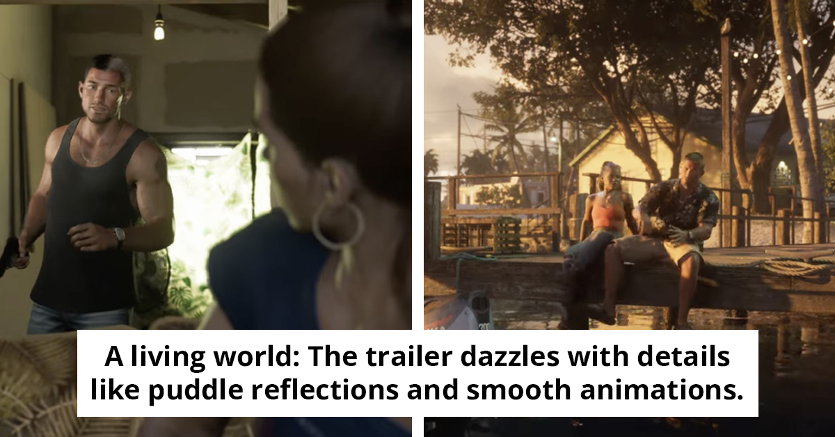 GTA 6 - Fans React As Second Trailer Unveils Major New Details