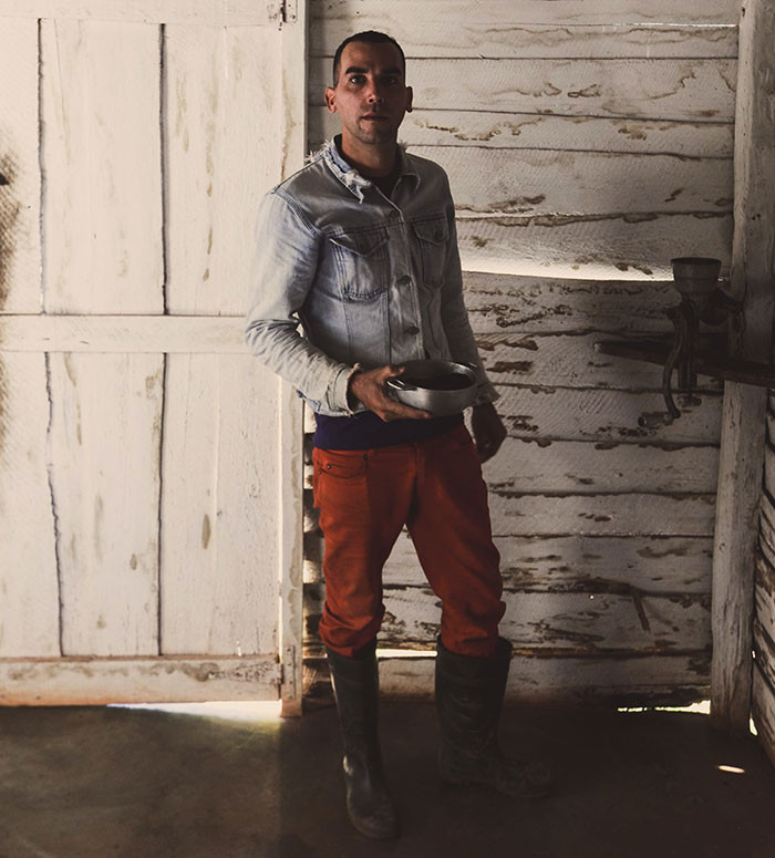 He said he was done for the entire day.