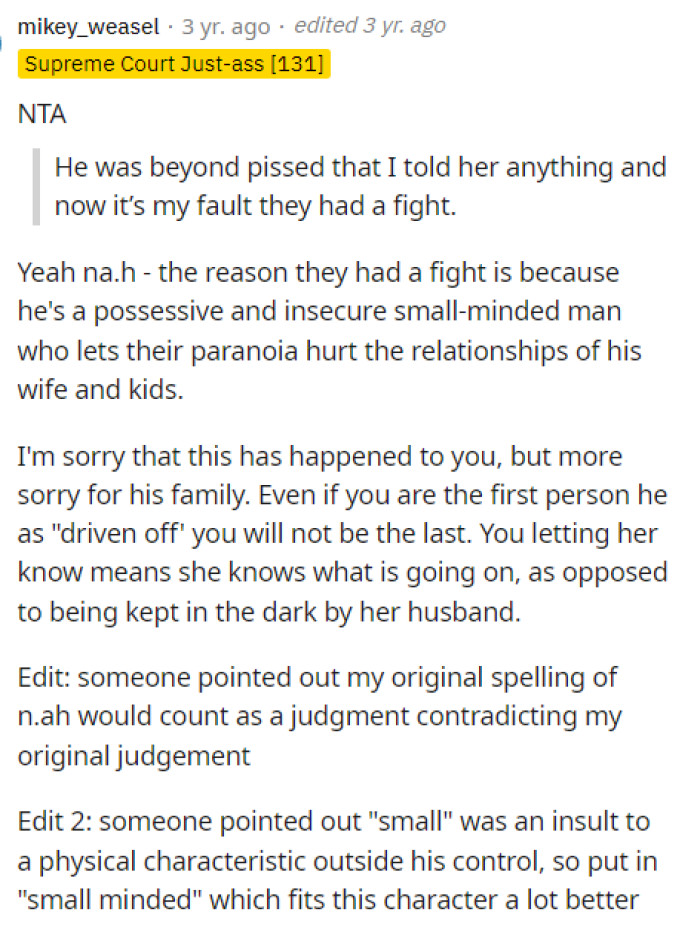 People definitely had a lot to say about this and they were on OP's side all the way while definitely telling them that the neighbor is in the wrong.