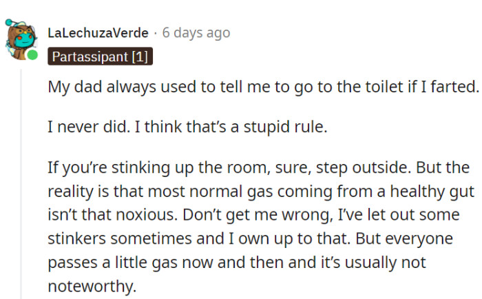 It won't kill you, anyway.