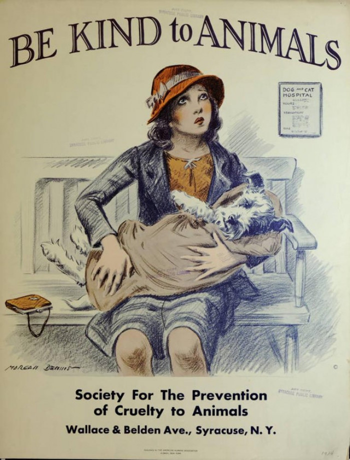 13. “1934 ad by the ‘Society for the Prevention of Cruelty to Animals’”