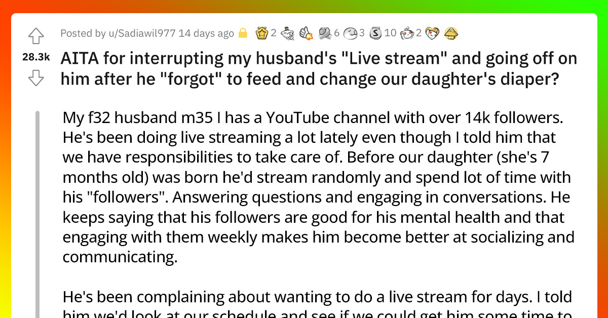 Fiery Moment When Wife Interrupts Her Husband’s Livestream Because He Left Their Baby Unattended for Hours