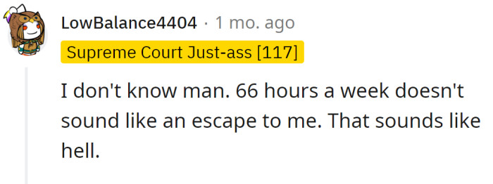 It's not escape; it's torture