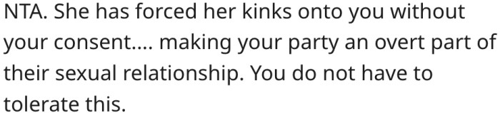 7. The girl brought her preferences to the party.