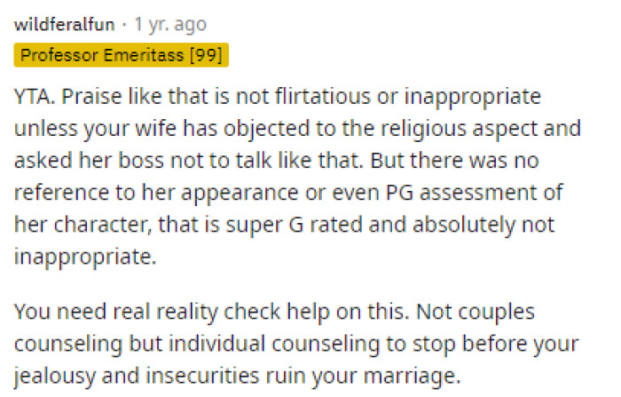 People immediately came to the comments and let him know that he is in the wrong for how he feels about this statement.