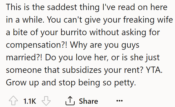 A Redditor advised them to grow up