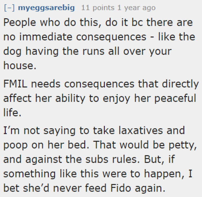 The Mother-in-Law Keeps Doing It Because She Doesn't See the Consequences of Her Actions.