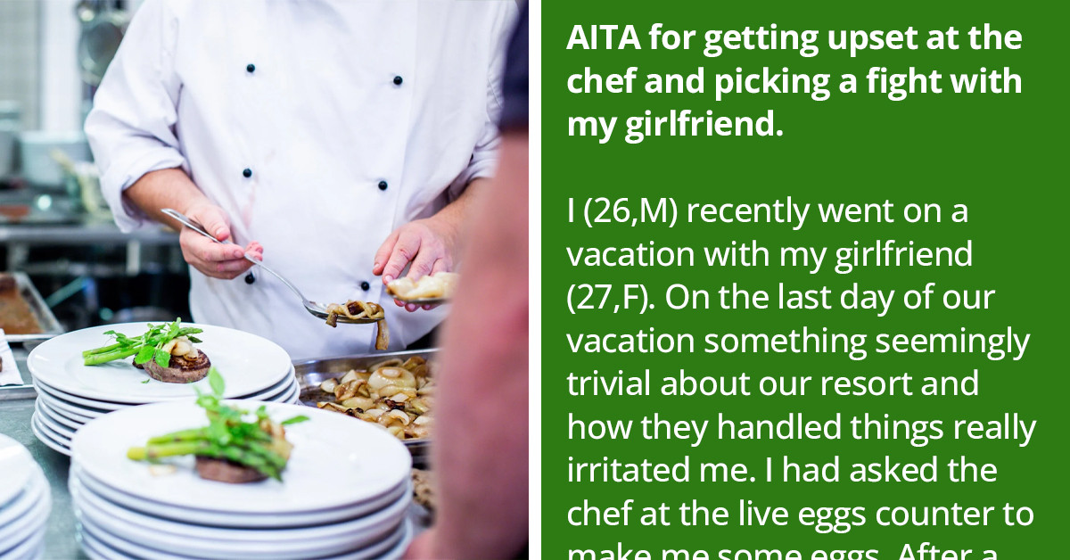 Redditor Manages to Pick Up a Fight Over Eggs with His GF During Their Romantic Vacation