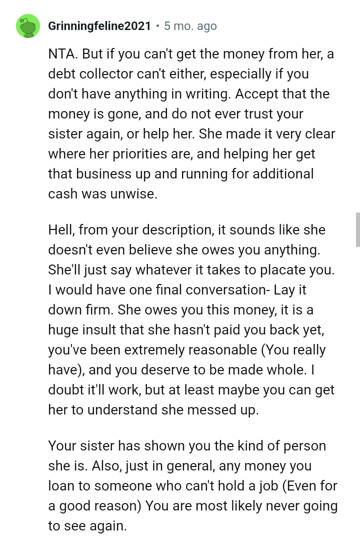 She Made It Clear Where Her Priorities Are