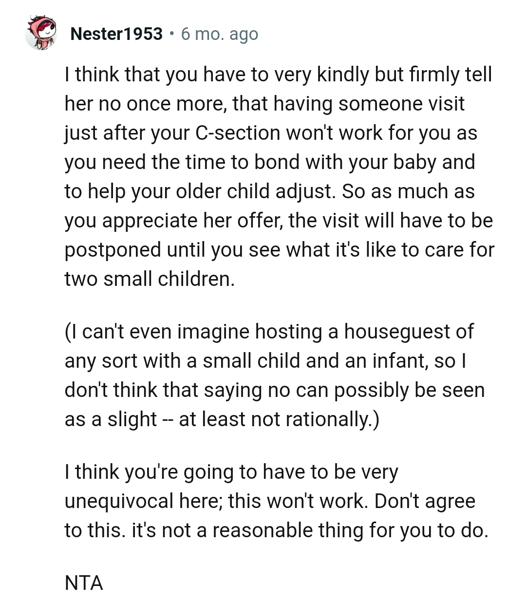 What it's like to care for two small children