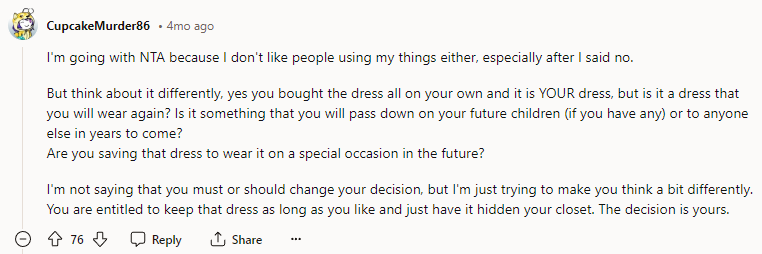 The decision is yours