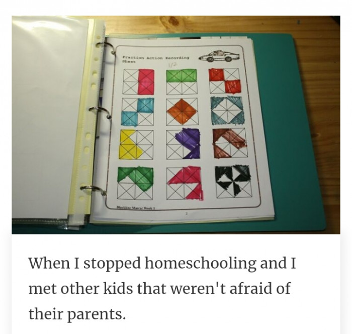 #15 Other kids are not afraid of their parents.