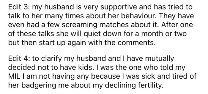 OP added a few more updates for more context about the situation.