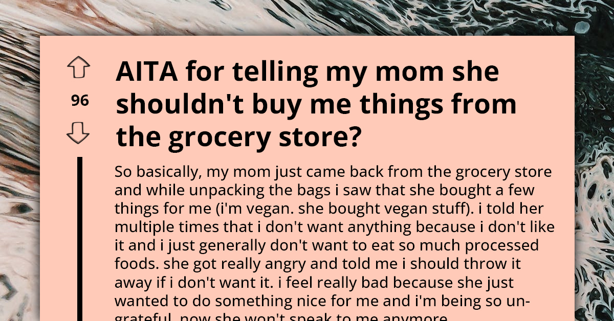 Mom Decides to Be Thoughtful by Grocery Shopping for Her Child, Only to Get Slammed for Buying Too Many Processed Foods