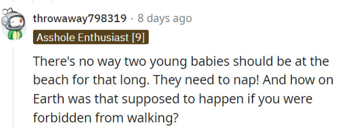 They should have named that beach day 