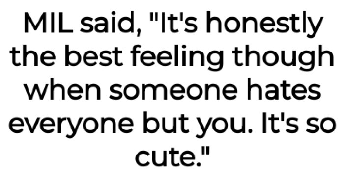 Here is what the MIL said