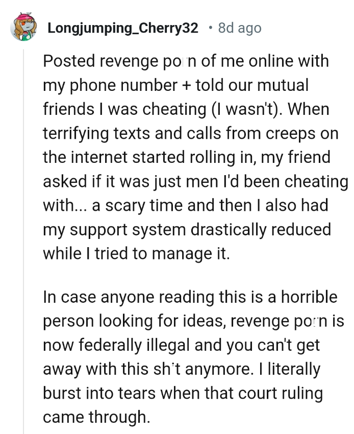 25. A horrible person looking for ideas