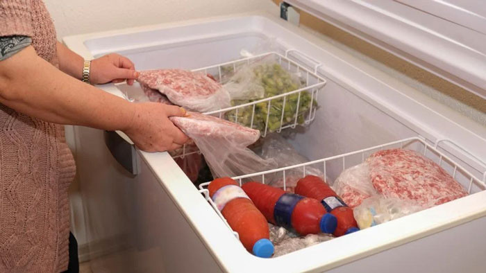 18. A chest freezer!