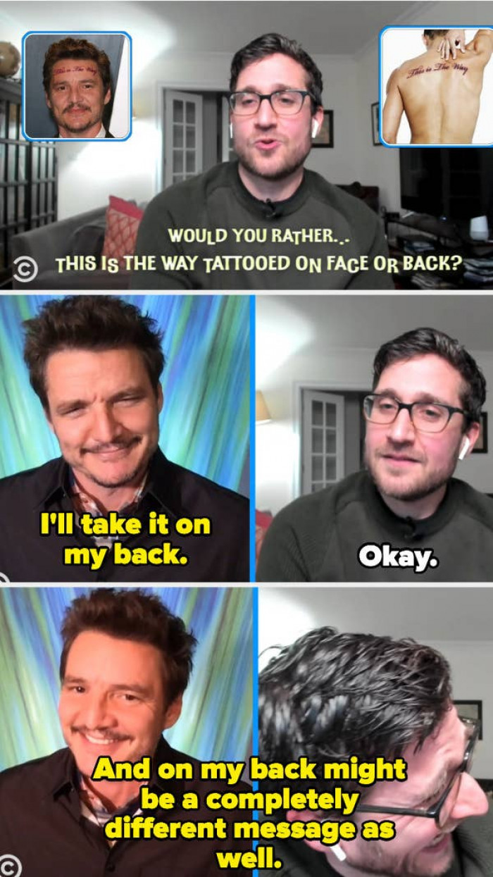 6. He also chose the perfect placement for a 