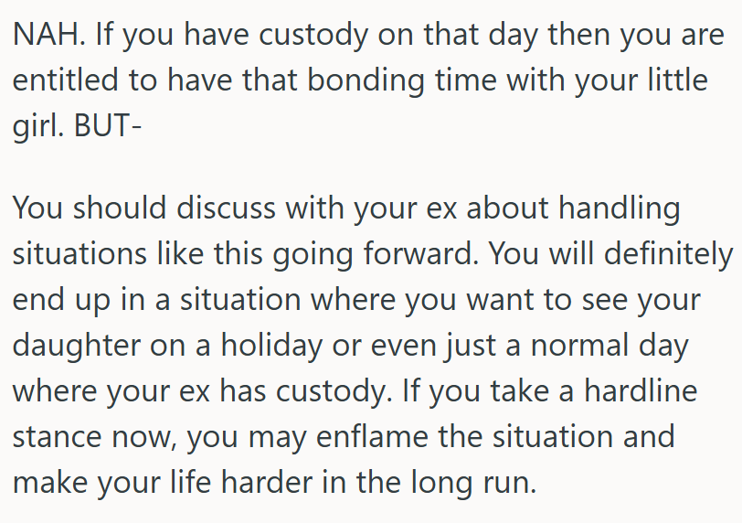 This is good advice: