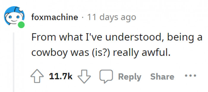 So it's not so howdy after all.