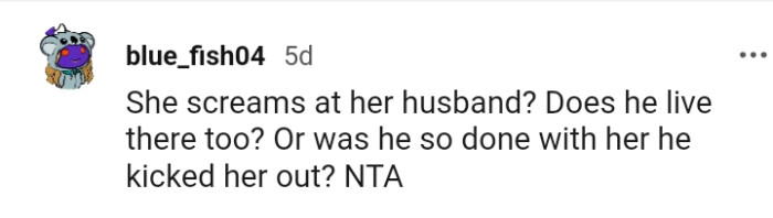 It's NTA from this redditor