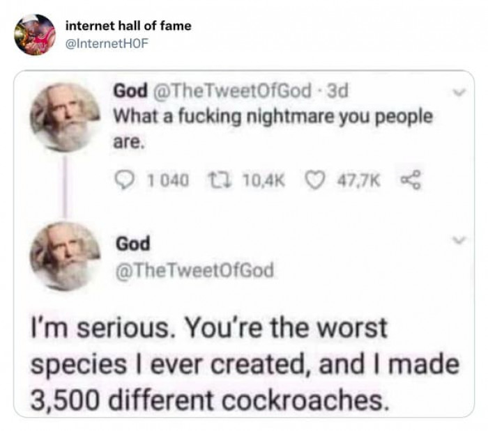 13. The Worst Species There Is